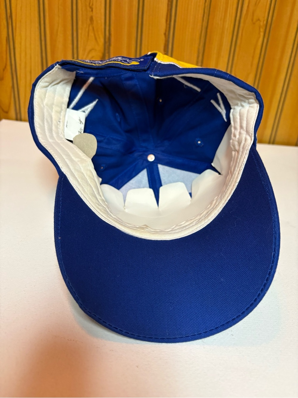 NAPA Racing Blue & Yellow Embroidered Cap - Picture 6 of 8